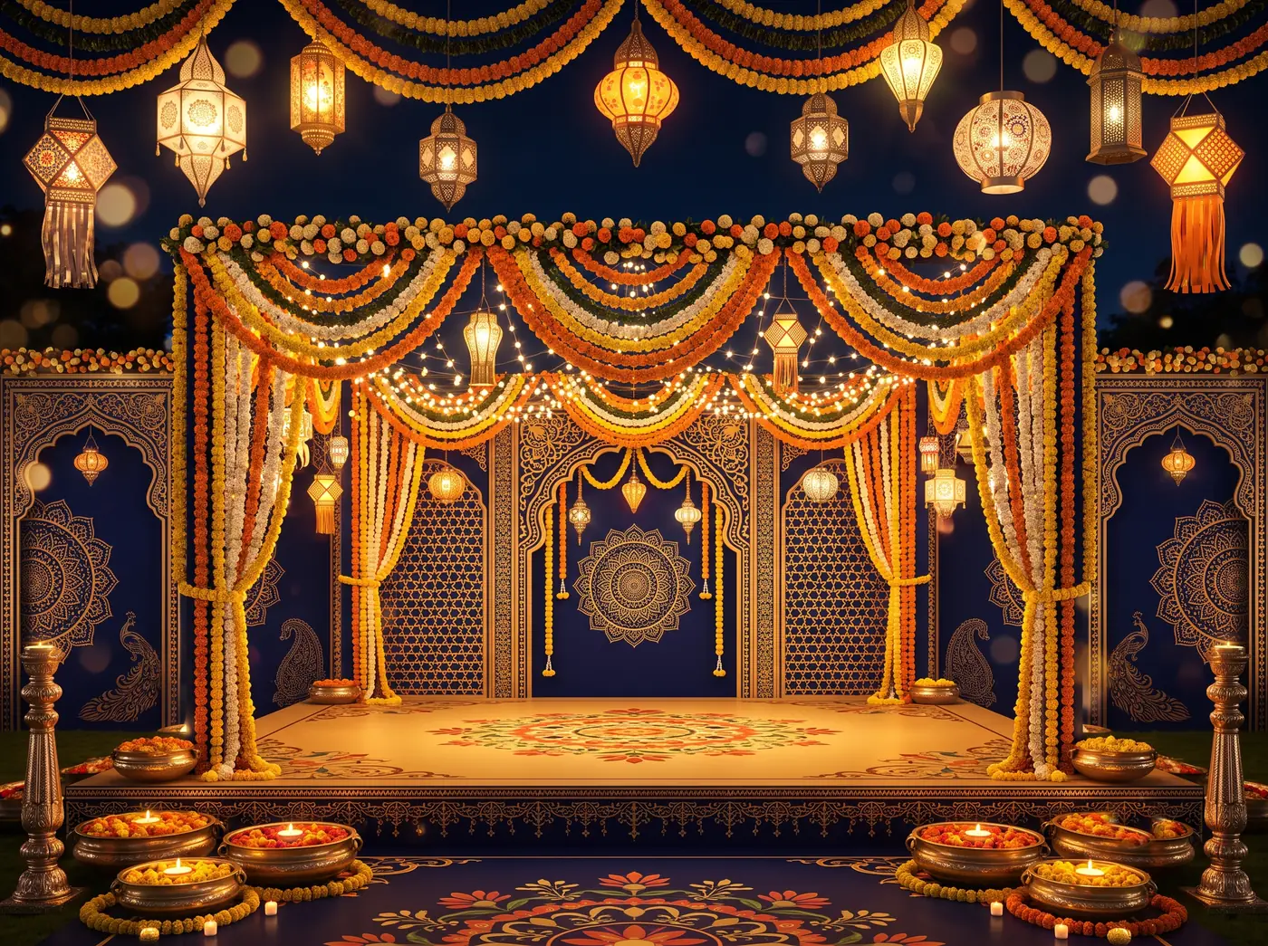 Grand Wedding Reception — Wedding event by Cotton Event Management in Kolkata
